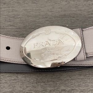 PRADA BELT SAFFIANO LEATHER